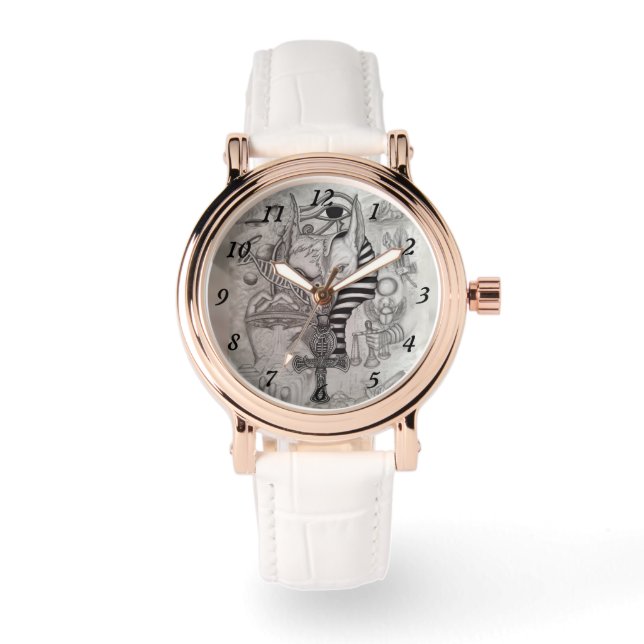 Relógio Aliens Antigos, Anubis (Frente)