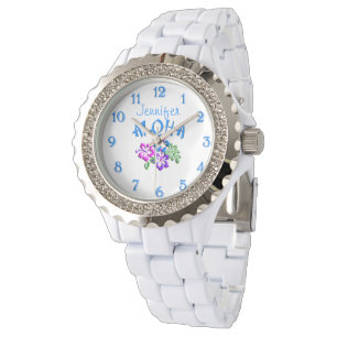 Relógio Aloha Hibiscus Logo Watch