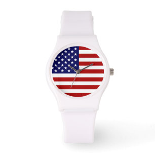 Relógio American Flag Watch