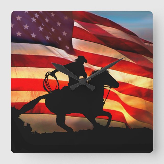 Relógio Americano de Cowboy (Frente)