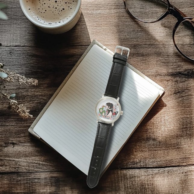 Relógio Amizade Cherry Blossom Fairy Dragon (Criador carregado)