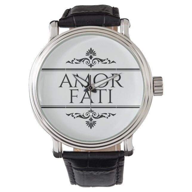 Relógio Amor Fati (Frente)