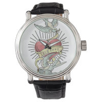 Amor verdadeiro | Vintage Tattoo Birds with Heart