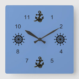 Relógio - Âncoras e Mãos