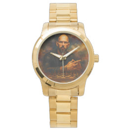 Relógio Andrew Tate Oversized Gold Bracelet Watch