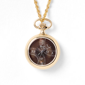 Relógio Anel De Cobre RN Necklace Watch
