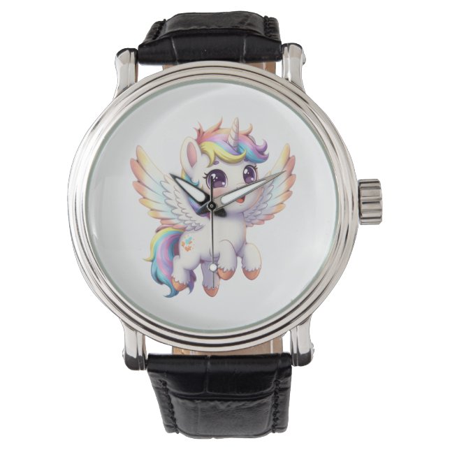 Relógio Angel unicorn is so cute (Frente)