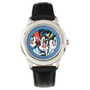Relógio Animaniacs   Gráfico do círculo dos irmãos Warner