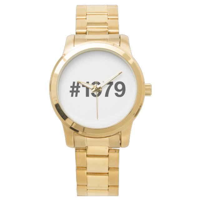 Relógio Aniversário de 1979 Hashtag 46 (Frente)