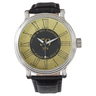 Relógio Aniversário de Casamento / Marca Personalizada de