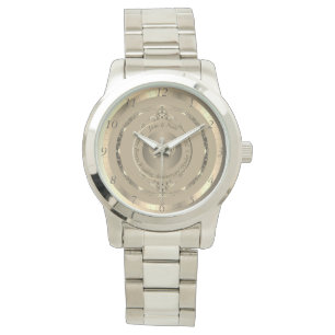 Relógio Aniversário do Bronze 19 e 8