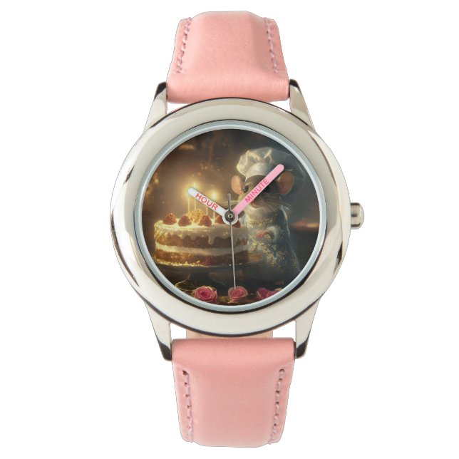 Relógio Aniversário por Fabuloso Criador de Ratos (Frente)