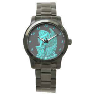 Relógio Anjo dormindo na pedra