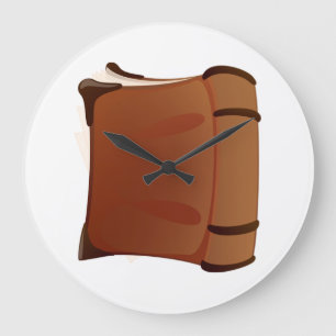 Relógio Antigo do Livro