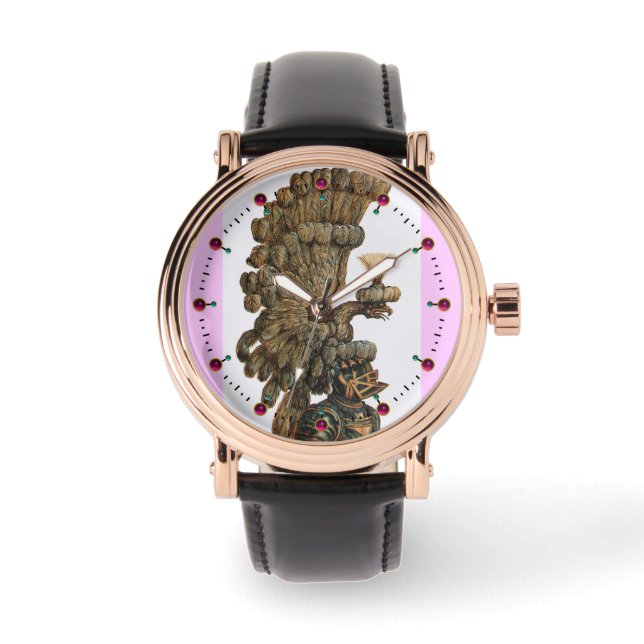 RELÓGIO ANTIQUE KNIGHT HELMET COM ÁGUA (Frente)