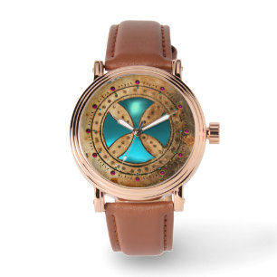 Relógio ANTIQUE TEMPLAR Gem azul-turquesa