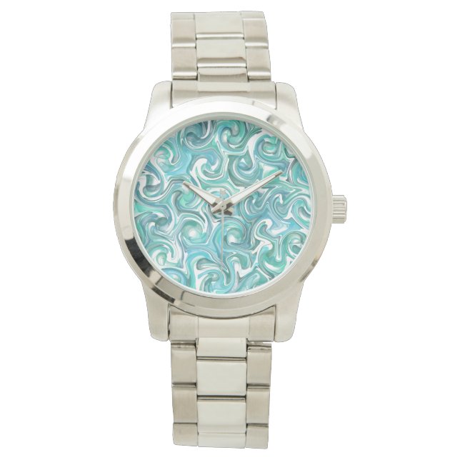 Relógio Aqua Swirl Women's Watch eWatch (Frente)