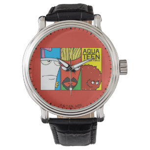Relógio Aqua Teen Hunger Force Character Panel Graphic