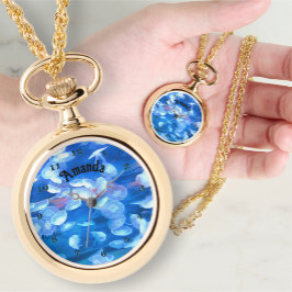Relógio Aquarium Jellyfish 0925 Necklace Watch