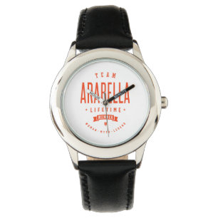 Relógio Arabella Personalizado Nome Aniversário Presente