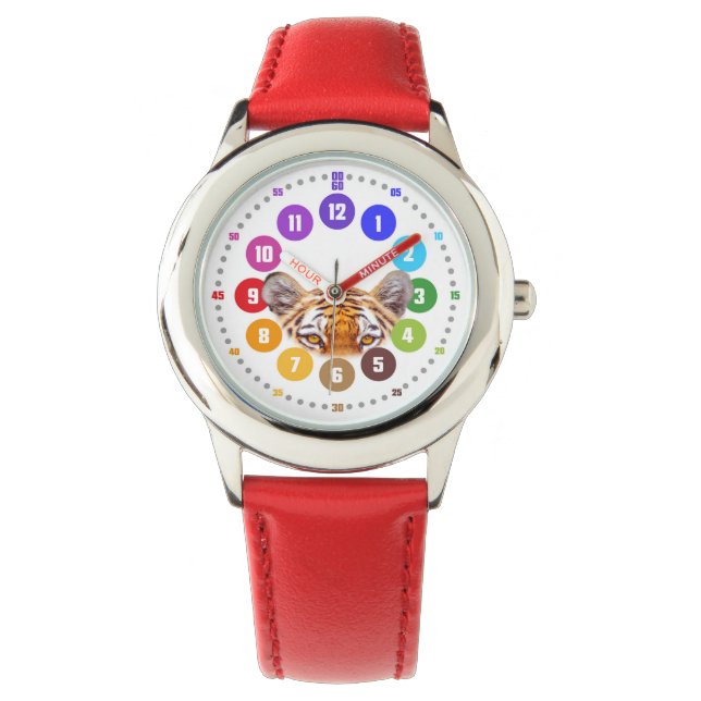 Relógio Armbanduhr als Lernuhr für Kinder - Geschenk (Frente)