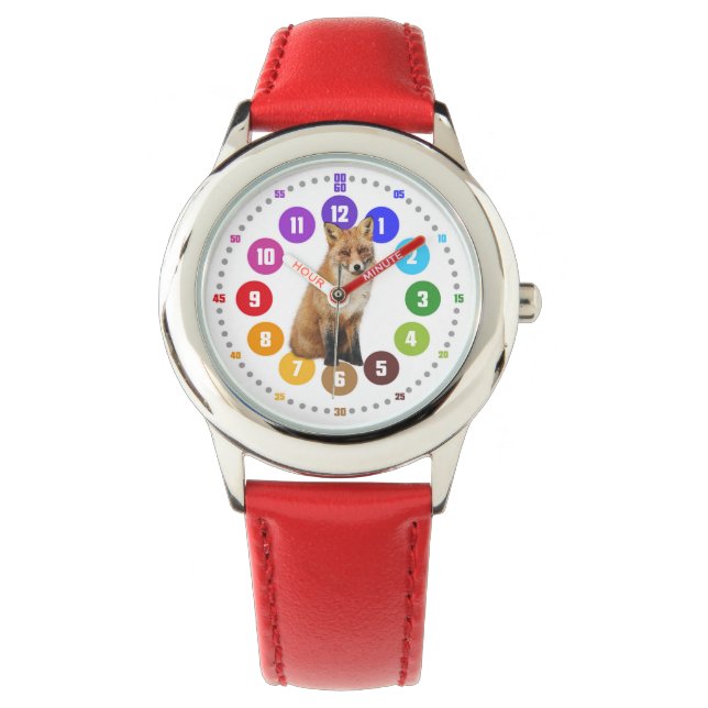 Relógio Armbanduhr als Lernuhr für Kinder - Geschenk (Frente)