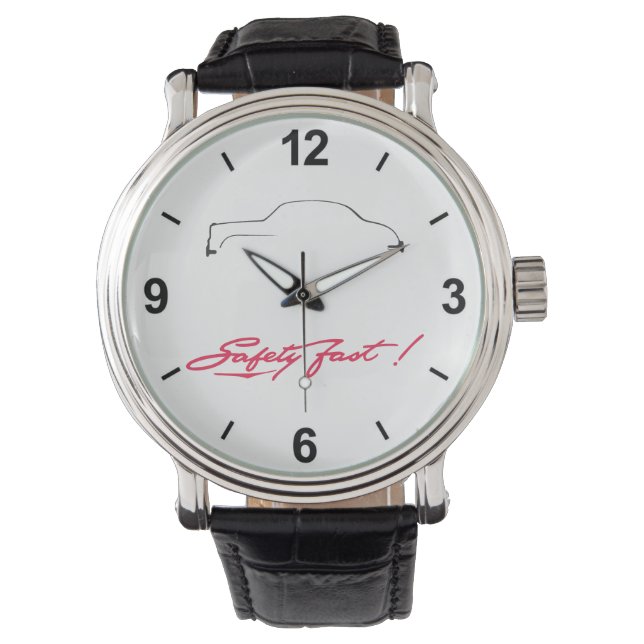 Relógio Armbanduhr mit MG Magnette Silhoutte (Frente)