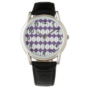 Relógio Art Deco Diamantes e Hexágonos