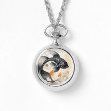 Relógio Art Deco Koi eWatch