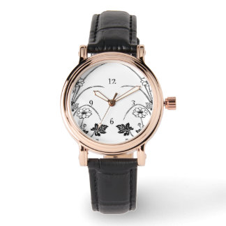 Relógio Art Nouveau Botanical Watch