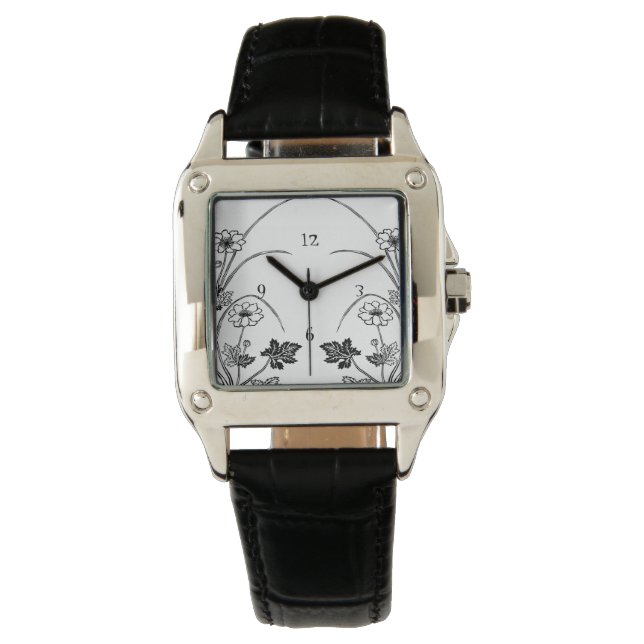 Relógio Art Nouveau Botanical Watch (Frente)