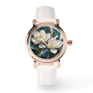 Relógio Arte da Magnolia Meridional