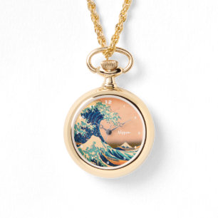 Relógio Arte e Excelente japoneses vagam de Kanagawa/Japan