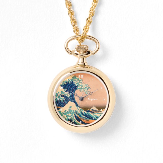 Relógio Arte e Excelente japoneses vagam de Kanagawa/Japan (Frente)