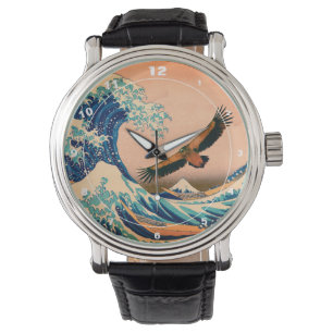 Relógio Arte Japonesa - Onda Condor & Kanagawa (Watch)
