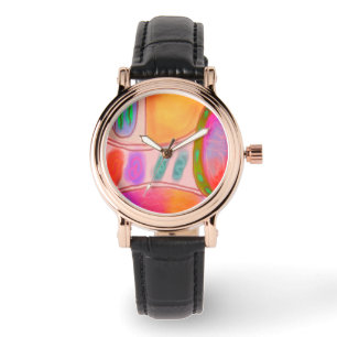 Relógio Arte Wearable Abstrato original