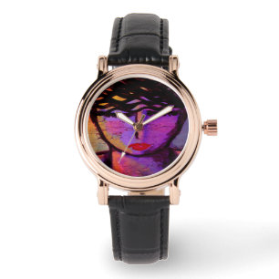 Relógio Arte Wearable Abstrato original