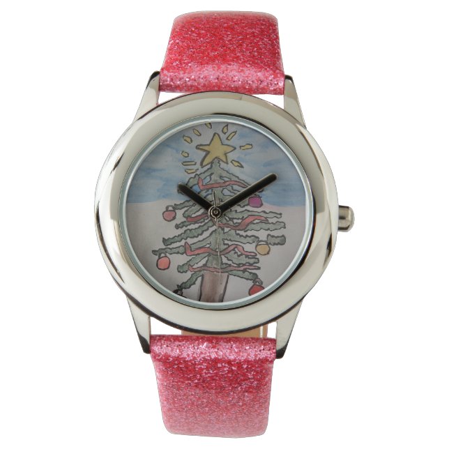 Relógio Árvore de Natal (Frente)