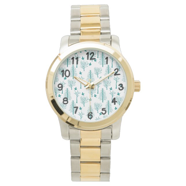 Relógio Árvores de inverno (Frente)