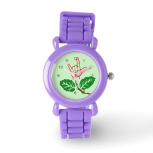 Relógio ASL I Love You Flower Watch