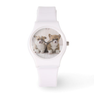 Relógio Assento do Corgi dois Galês