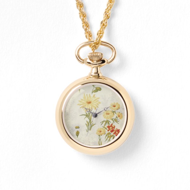 Relógio Assista À DESIGN DE ESTILO DA MULHER NECKLACE (Frente)