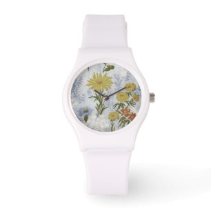 Relógio Assista À DESIGN DE FLOR DE WATCHWOMEN