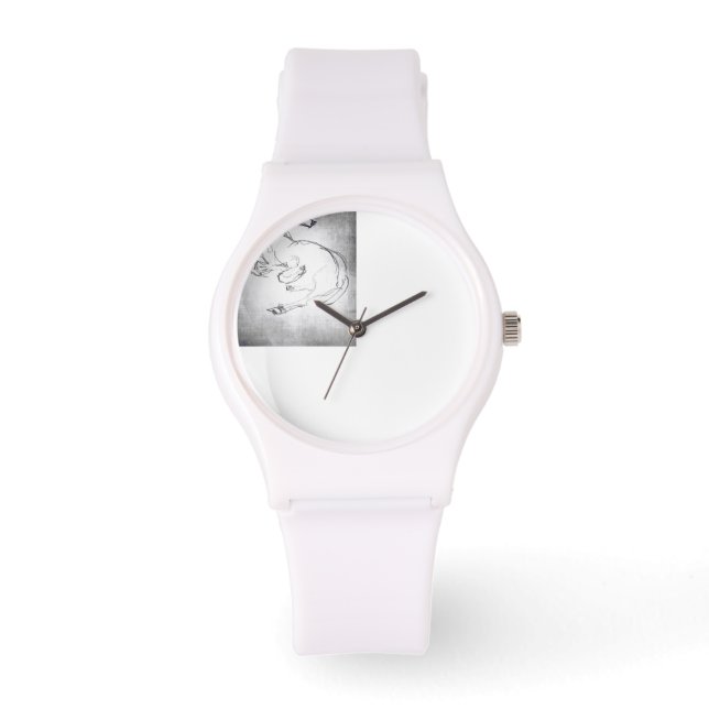 Relógio Assistente de amante de Greyhound (Frente)