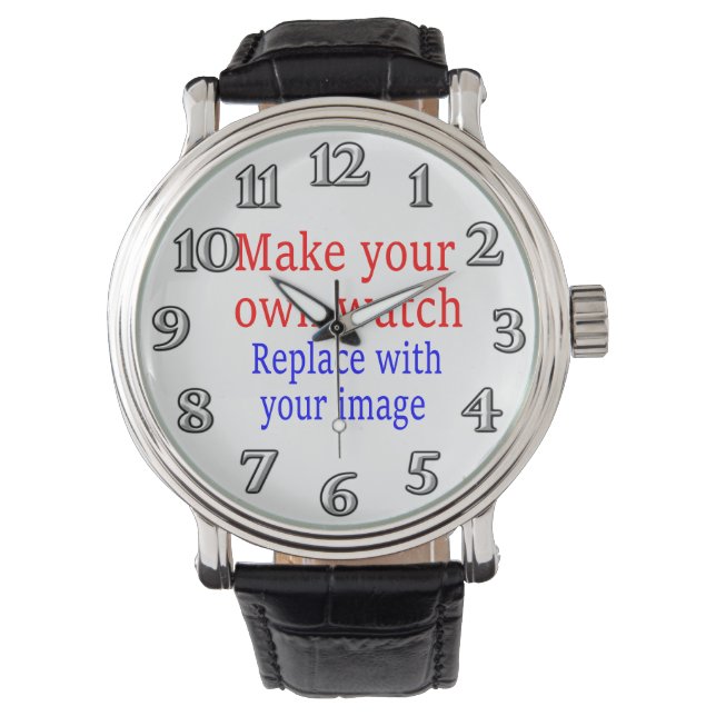 Relógio Assistir Números de Discagem (Frente)