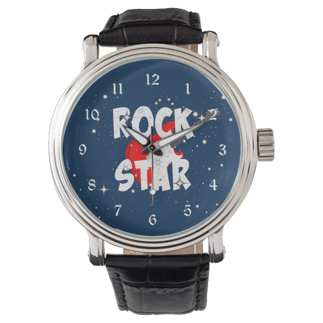 Relógio "Astro de Rock" (Frente)