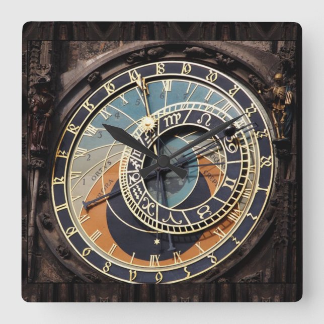 Relógio Astronômico Em Praga (Frente)