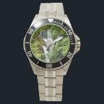 RELÓGIO ATERFEIÇÃO<br><div class="desc">Um design fotográfico de uma bela cachoeira no País de Gales,  Reino Unido.</div>