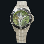 RELÓGIO ATERFEIÇÃO<br><div class="desc">Um design fotográfico de uma bela cachoeira no País de Gales, Reino Unido.</div>
