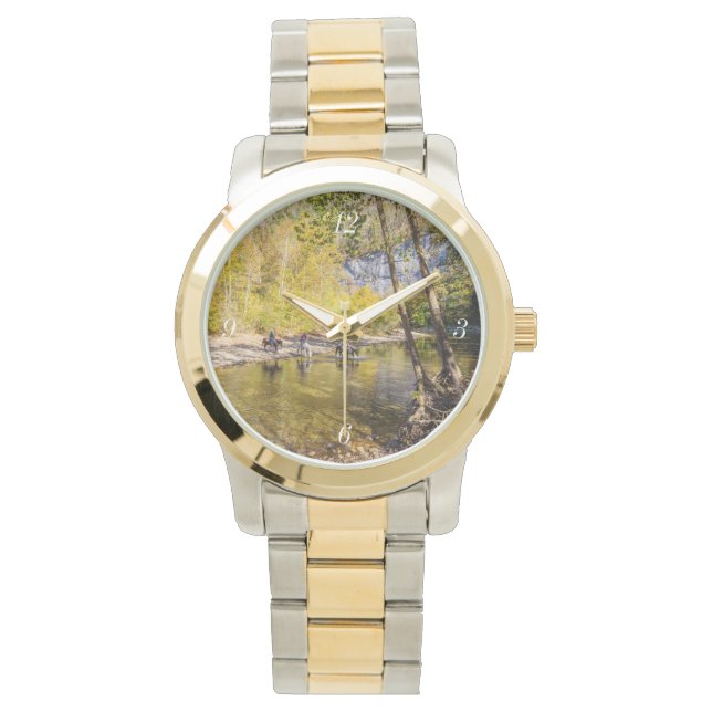 Relógio Atravessando O Rio Buffalo (Frente)